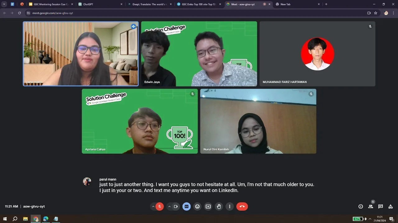 Doko team collaborating during an online session
