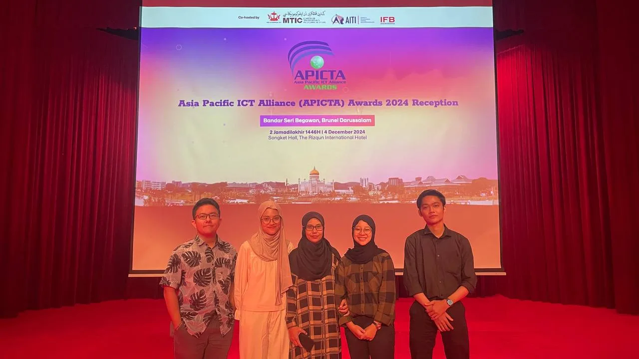 Socialabs team at APICTA Brunei 2024